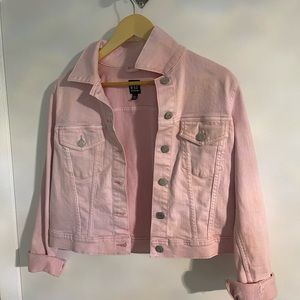Pink Gap jean jacket